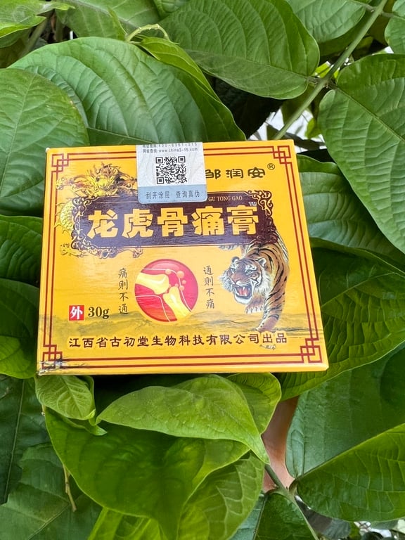 CAO XOA BÓP GIẢM ĐAU XƯƠNG KHỚP HỔ VÀNG