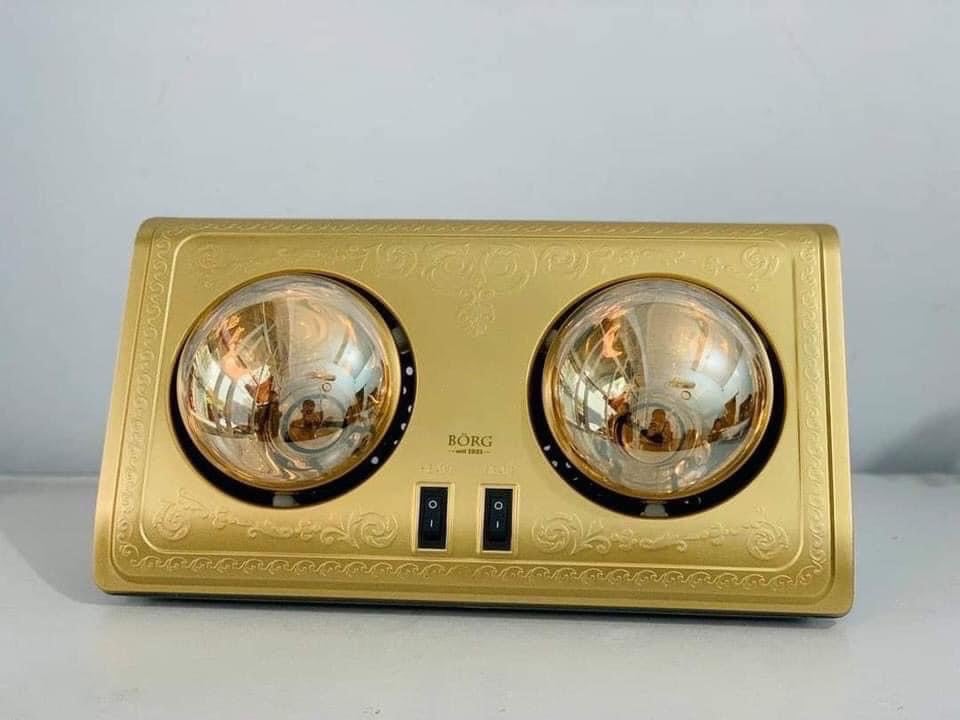 ĐÈN SƯỞI 2 BÓNG BORG BRAUN BU02