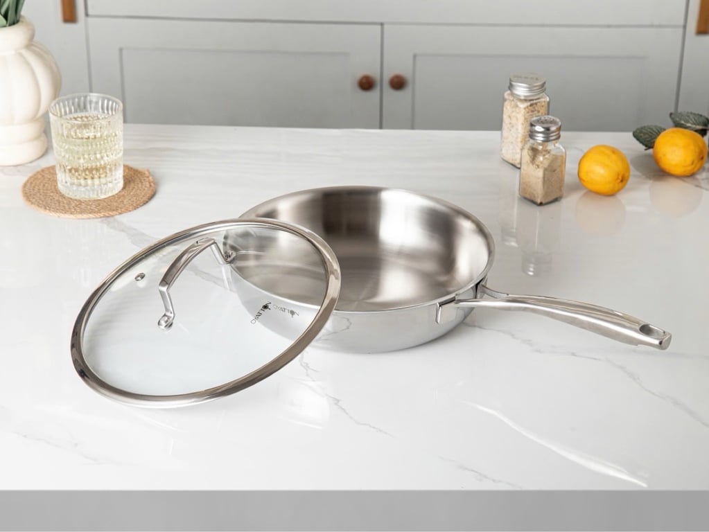 CHẢO SÂU LÒNG TRƠN OYATTON Size 26cm và 28cm