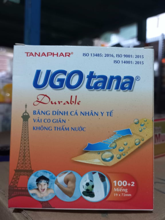 Bcn ugotana bảng nhỏ h/100+2 miếng