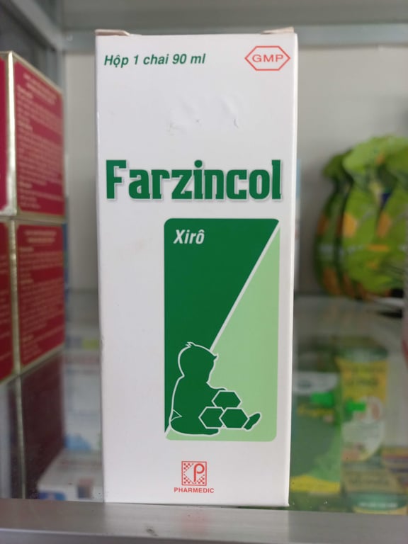 Siro Farzincol pharmedic  chai 90ml