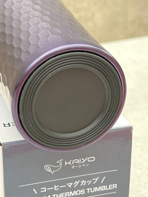 Cốc giữ nhiệt vân kim cương kaiyo 470ml