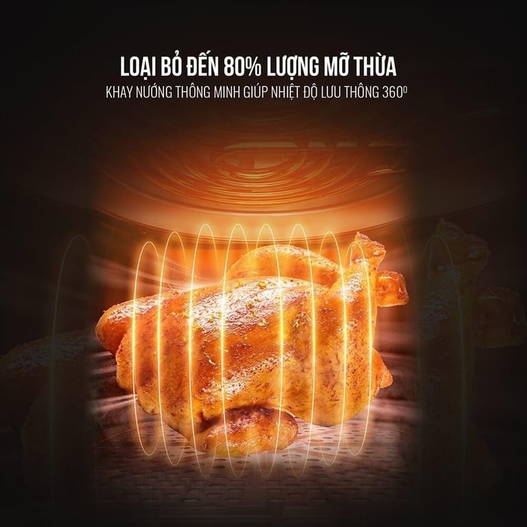 NỒI CHIÊN KHÔNG DẦU ELMICH AFE-3942OL