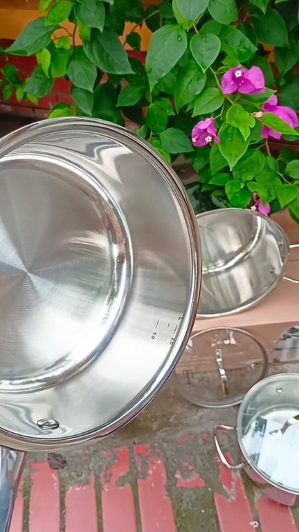 BỘ 2 NỒI 1 QUÁNH FIVESTAR INOX 304 CAO CẤP