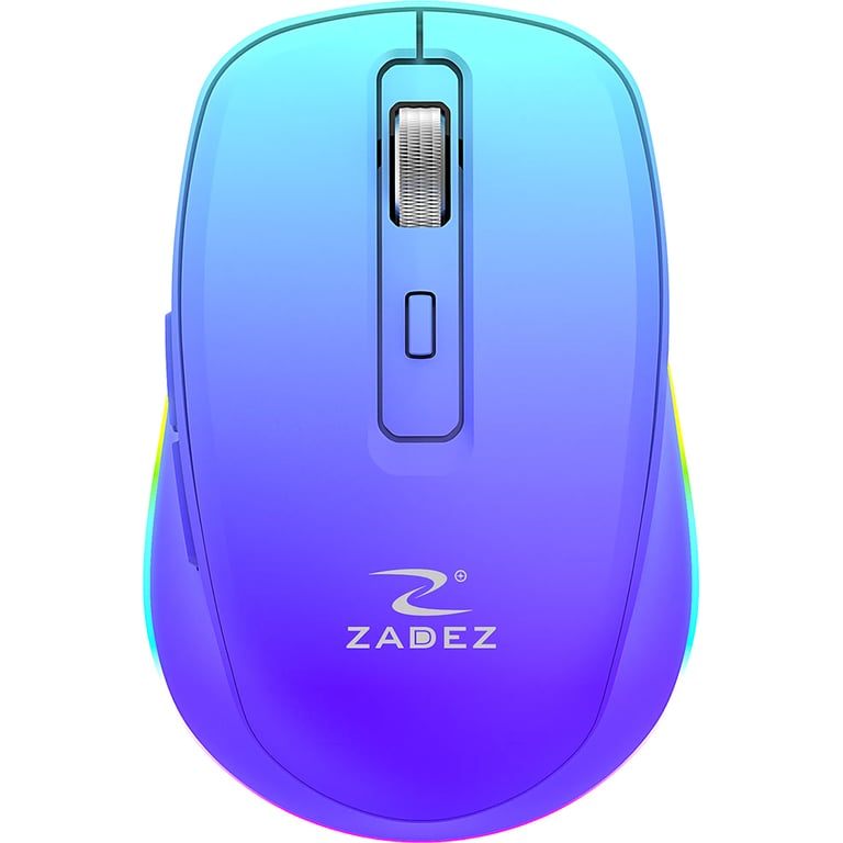 Chuột Máy Tính Không Dây Zadez M-382ZP - Màu Tím