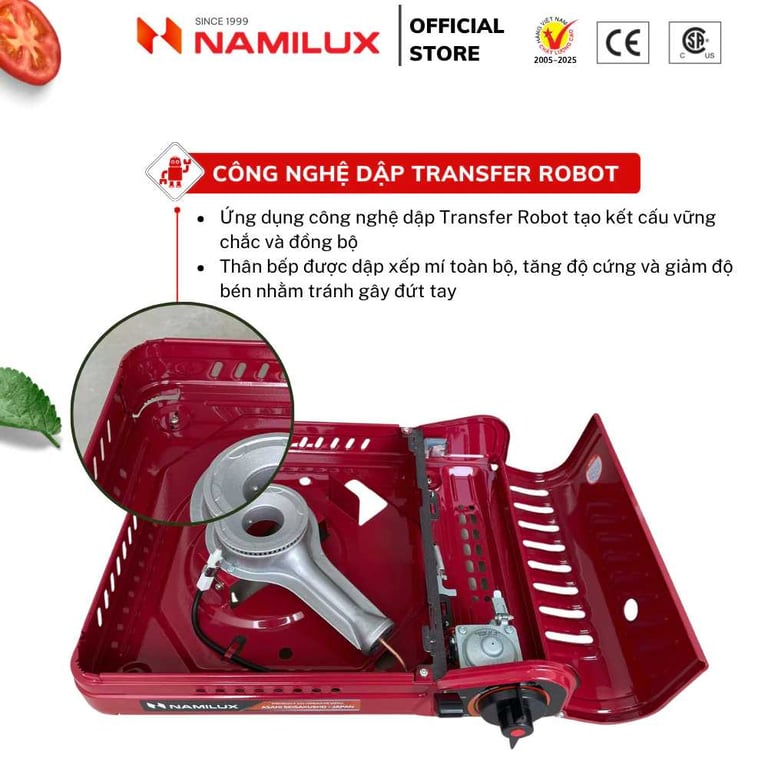 Bếp Gas Mini Namilux NLN-191PF