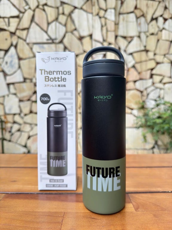 Bình giữ nhiệt 2 lớp inox 304 Future Time Kaiyo, 700ml