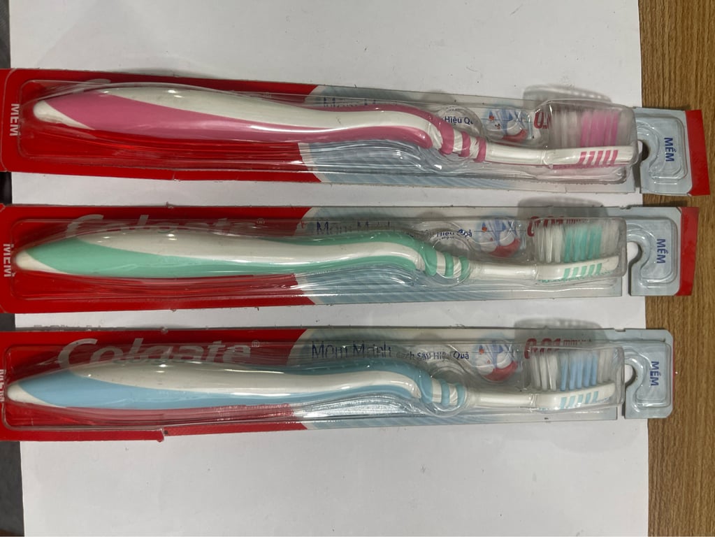 Bàn chải colgte mềm lốc 12 cây