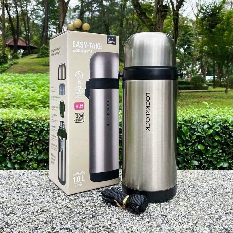 BÌNH GIỮ NHIỆT EASY-TAKE LOCK&LOCK-LHC1439 1000ml 💦