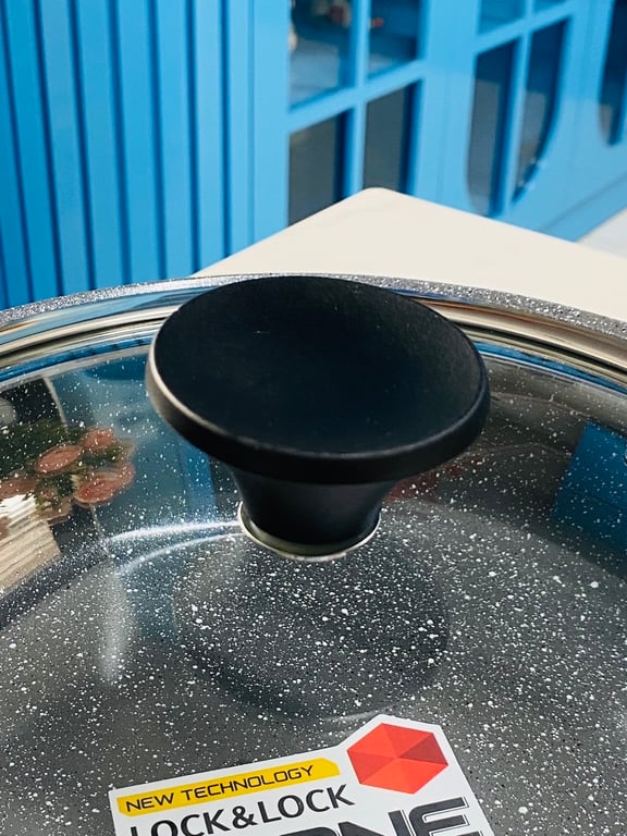 NỒI ĐÁ 7 LỚP STONE 24cm LOCK & LOCK LCA6242D THÀNH THẤP