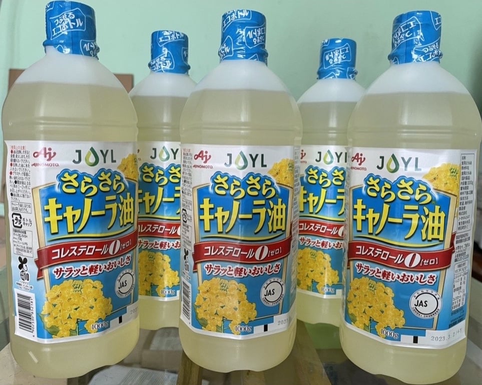 Dầu ăn hoa cải Ajinomoto 1000ml