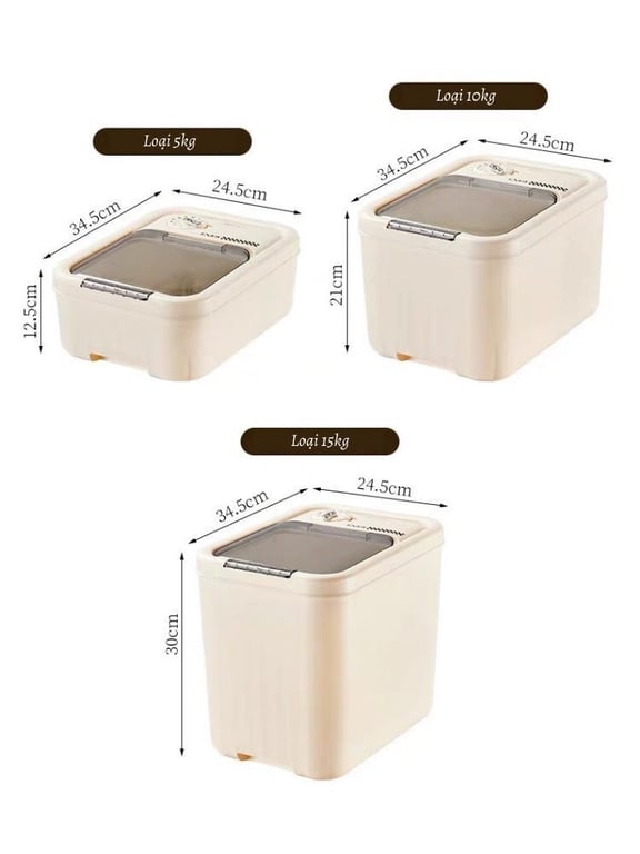 Thùng đựng gạo thông minh - EJ500