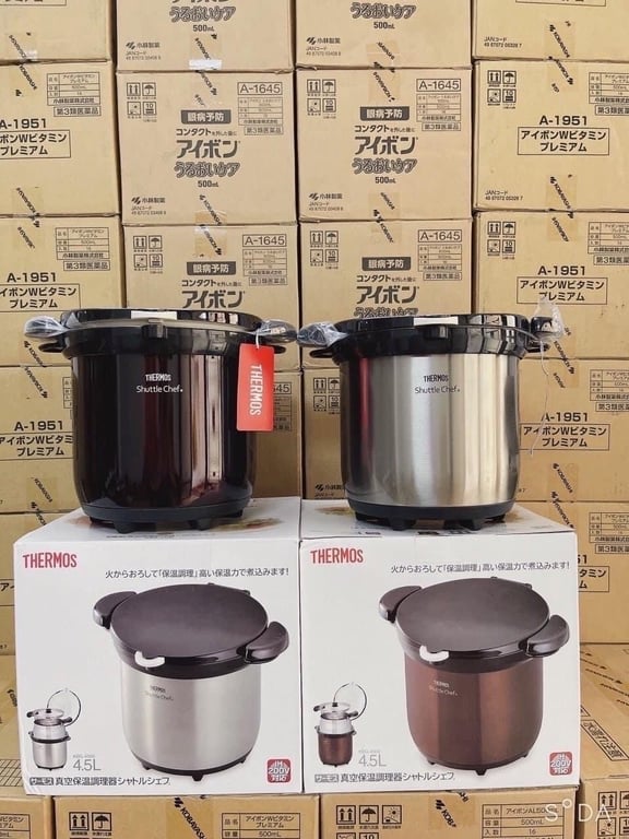 Nồi ủ Thermos Nhật 4.5L