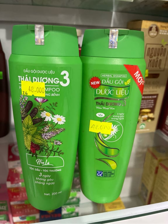 Gội thái dương 3 xanh mẫu mới