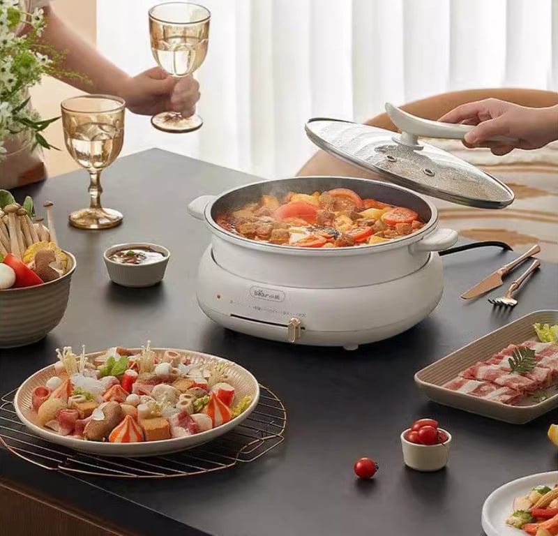 Nồi lẩu điện đa năng Bear 4L DHG – C40T1
