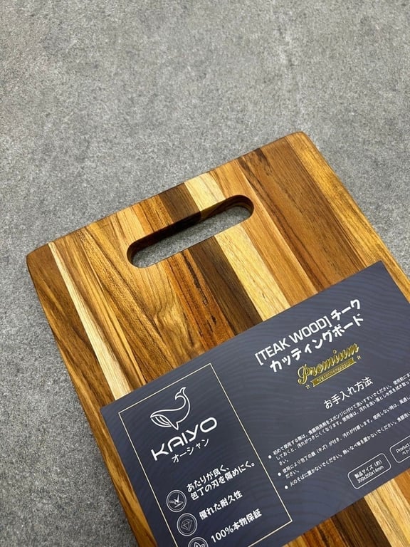 🪵🪵THỚT GỖ TEAK KAIYO size S, M