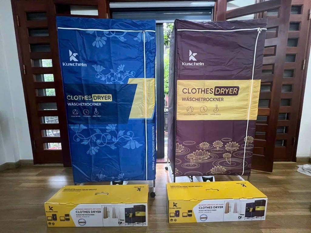 Tủ sấy quần áo KUSCHELN KCD23 - Giải pháp cho mùa lạnh, nồm ẩm🌟