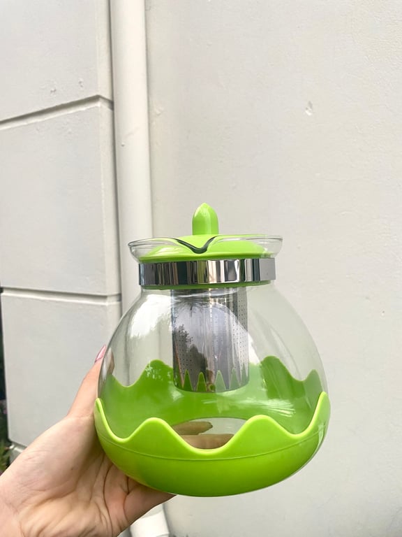 Ấm pha trà thủy tinh có lõi lọc 1.5l