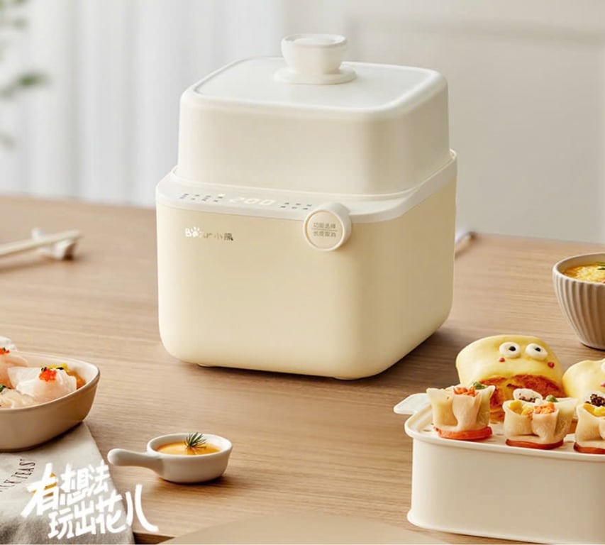 Nồi nấu chậm Bear DDZ-A08W7 0.8L