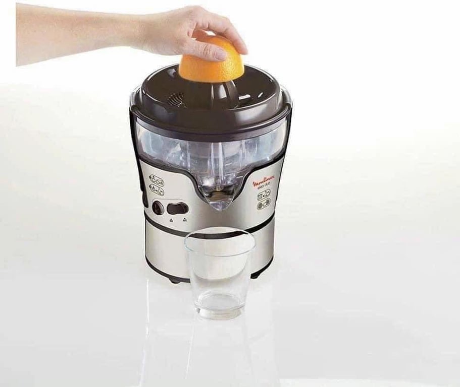 MÁY ÉP HOA QUẢ +VẮT ĐƯỢC CAM Moulinex Elea Duo JU385H (2 in 1)