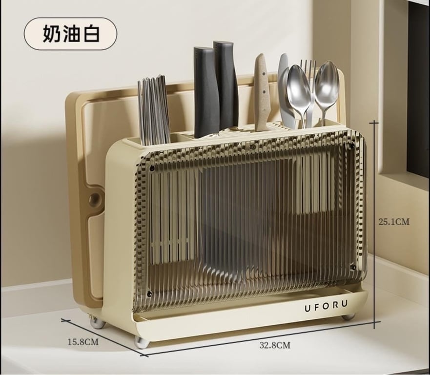 KỆ ĐỰNG DAO ĐŨA THÌA THỚT NHÀ BẾP