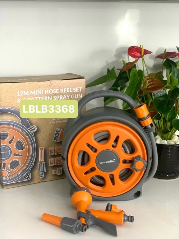 Bộ vòi nước tưới cây mini 12m đi kèm với súng phun nước Lebenlang LBLB3368