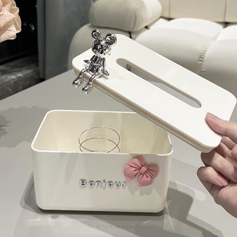 Hộp Đựng Giấy Ăn Hình Chuột Bonjouj