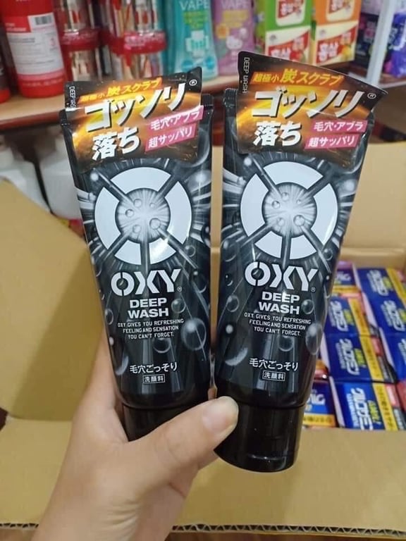 Sữa rửa mặt làm sạch, ngăn ngừa mụn cho nam Oxy WỨah 130g