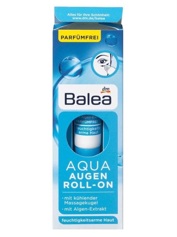 Lăn mắt Balea Aqua Augen Roll On chống thâm & săn chắc bọng mắt