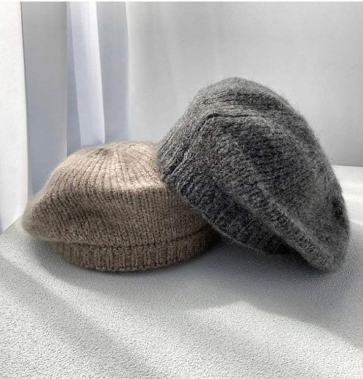 mũ nồi mohair siêu xinh