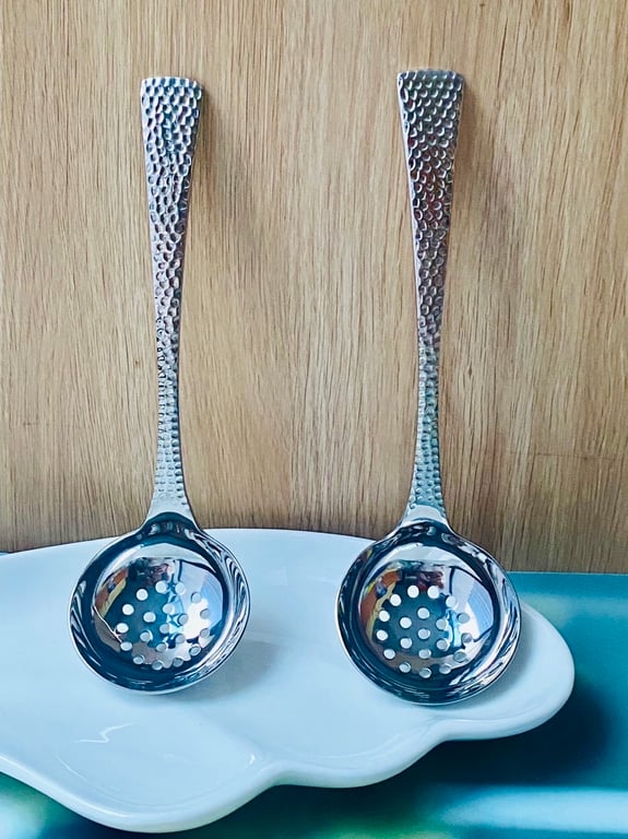 Muôi thủng và muôi canh cán khắc Chockmen 19cm