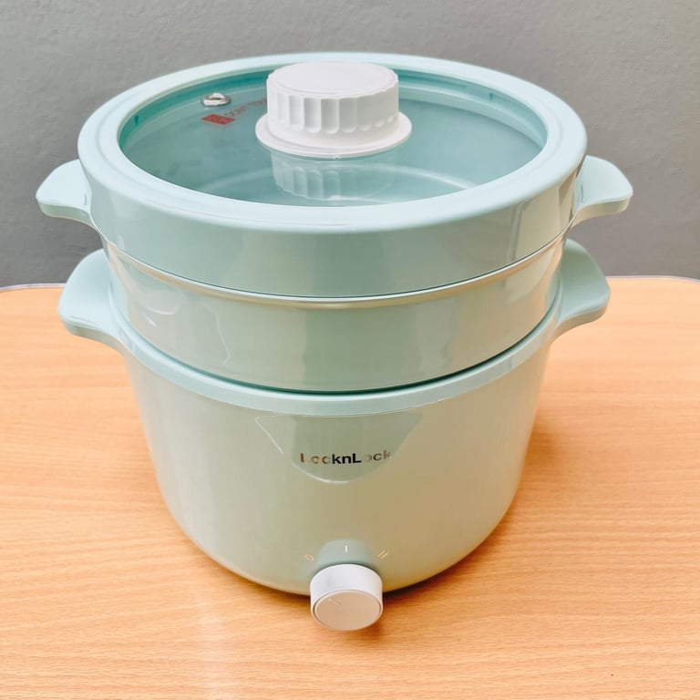 NỒI LẨU HẤP ĐIỆN ĐA NĂNG LOC&LOCK EJP156MIT 2L