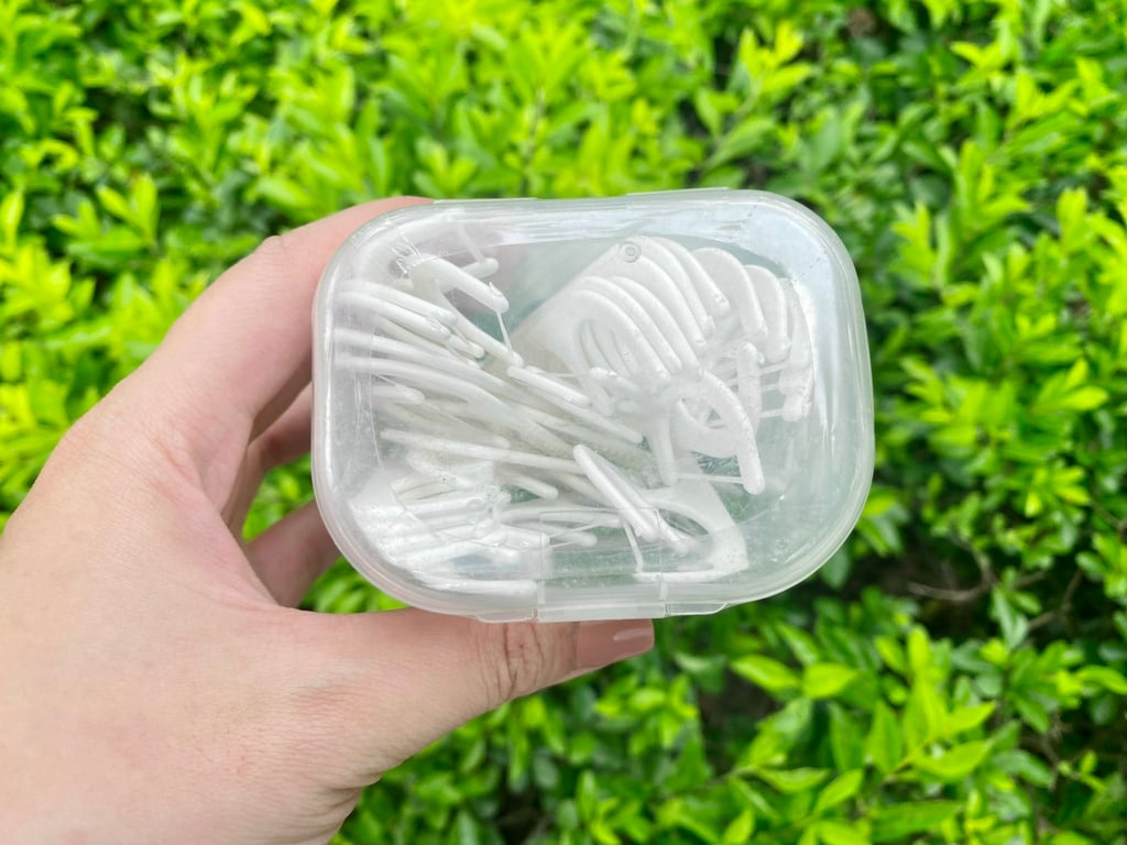 TĂM CHỈ NHA KHOA OKAMURA HỘP 40 CÂY NHẬT BẢN