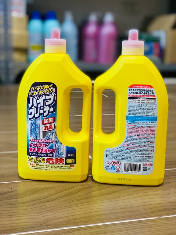 Chai nước THÔNG CỐNG, bồn cầu, bồn rửa bát #kaneyo NHẬT_BẢN