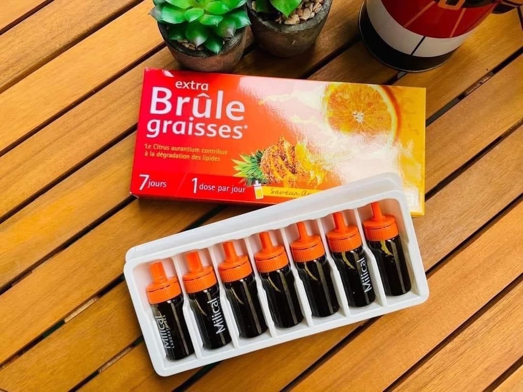 DETOX CAM DỨA MILICAL BRULE GRAISSES - GIẢM CÂN - ĐỐT MỠ THỪA