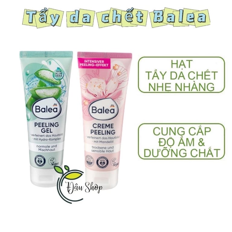 TẨY DA CHẾT BALEA ĐỨC- tuýp 75ml