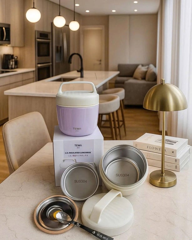 Cặp lồng giữ nhiệt Tewa Nhật 1.2L