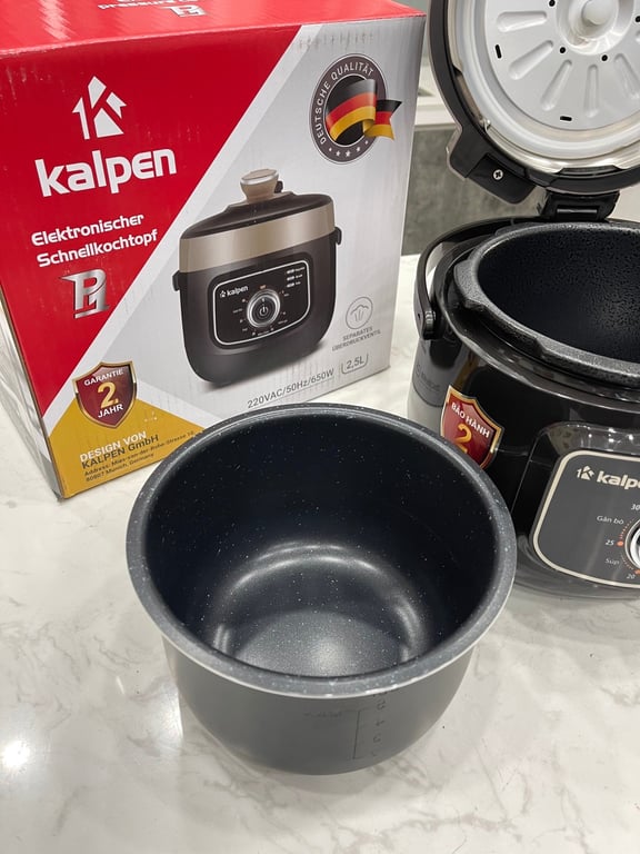 NỒI ÁP SUẤT ĐIỆN KALPEN P1 DUNG TÍCH 2,5L