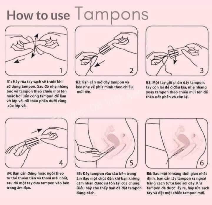 Tampon FACELLE 3 giọt va 4 giọt