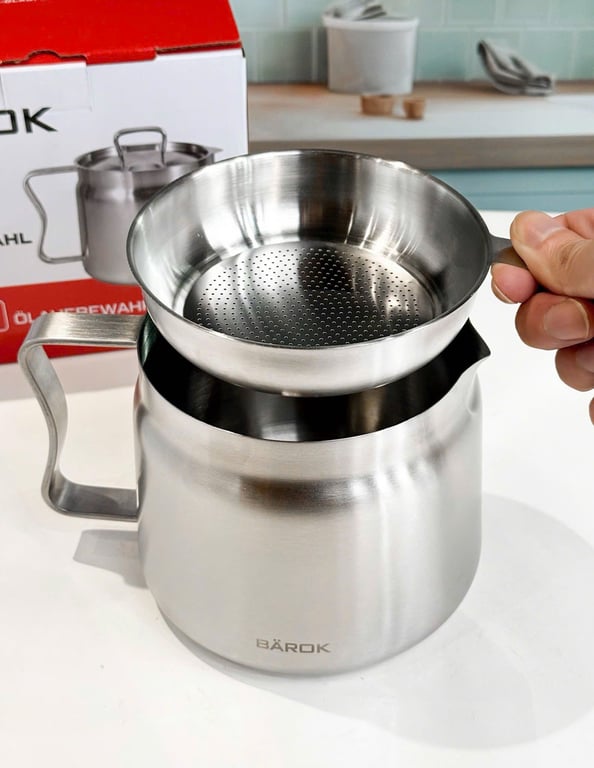 Ca lọc kiêm chiên ngập dầu Barok Gemany 1.5 lit