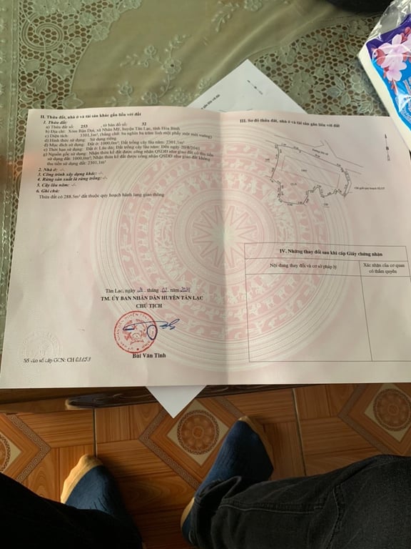 Nhân Mỹ- Tân Lạc - Hòa Bình (496m2)