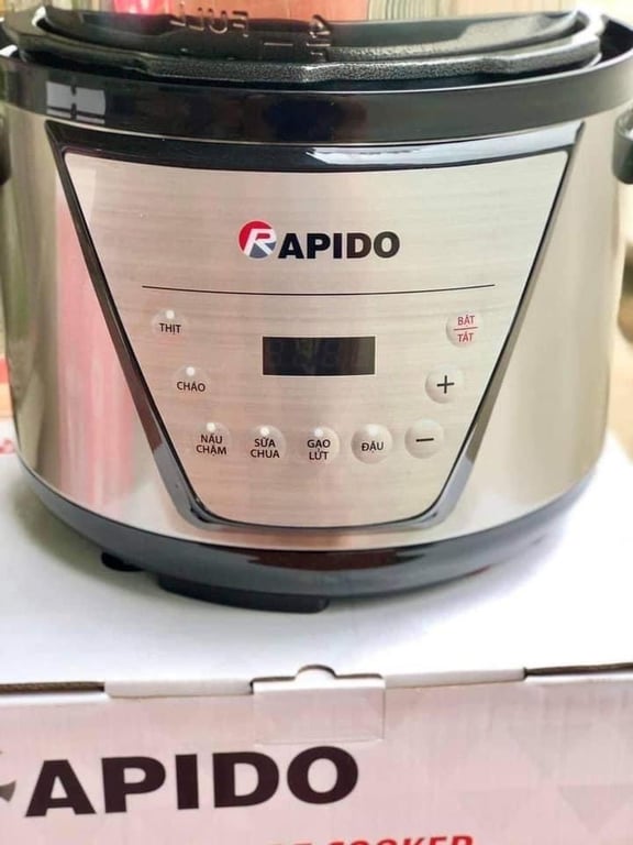 Nồi áp suất điện đa năng #Rapido RPC900-D 5L