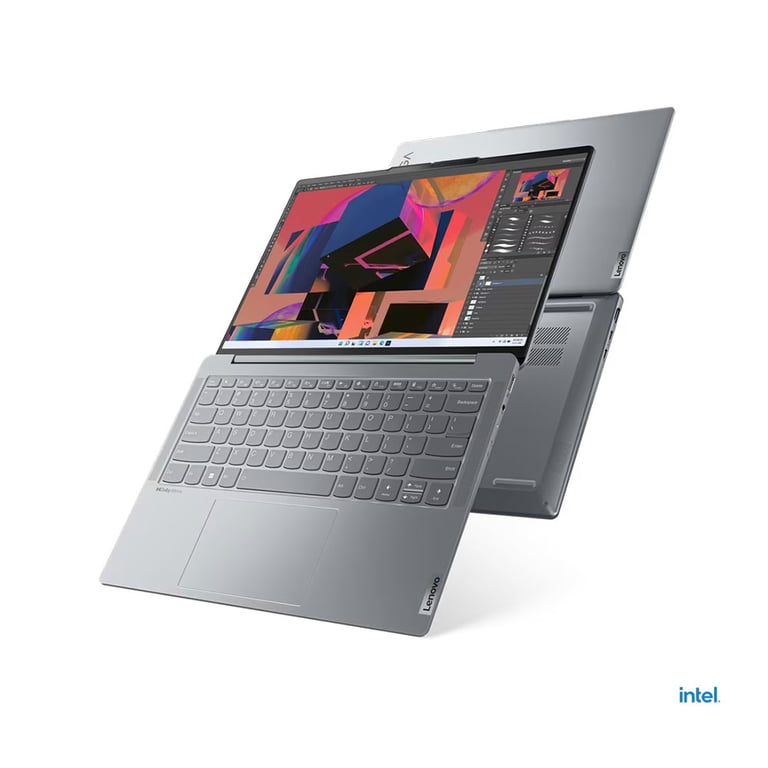 Laptop Lenovo Yoga Slim 6 14IRH8 OLED 83E00008VN (Intel Core i7-13700H/ 512GB/ 16 GB/ Intel Iris Xe/ 14 inch WUXGA/ Win 11/ Office/ Xám)
