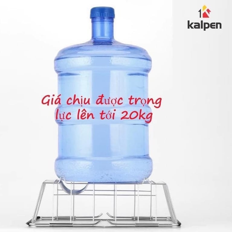 Giá inox 304 Kalpen đặt ngang bồn rửa bát