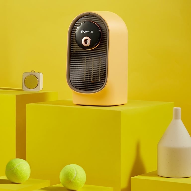 Quạt sưởi để bàn kèm phun sương bù ẩm bear DNQ A08R1