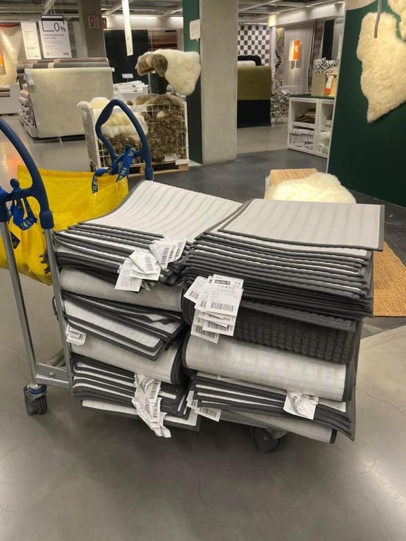 THẢM BẾP IK.EA CHÍNH HÃNG 45*120cm