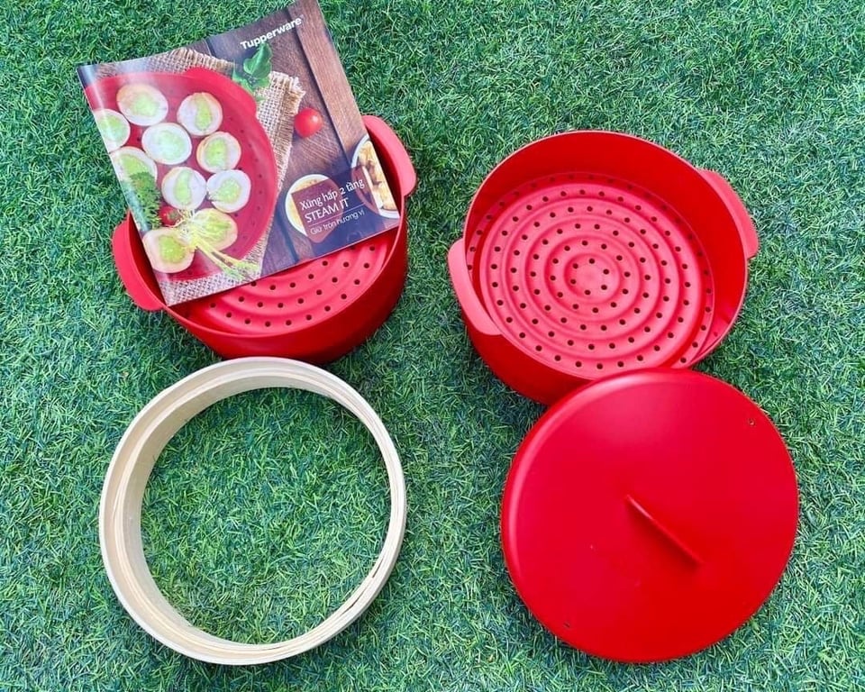 ĐẾ TRE CHO XỬNG HẤP TUPPERWARE