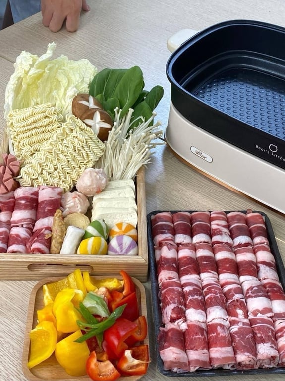 NỒI LẨU NƯỚNG BEAR NL45K