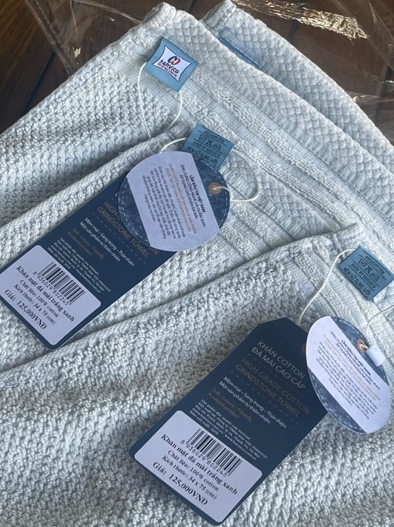 khăn đá mài cao cấp  Hanvico 34x75cm