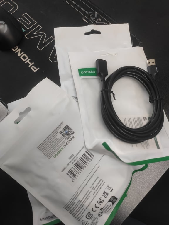 Cáp USB 2.0 Nối Dài 2M Ugreen 10316 Cao Cấp Chính Hãng